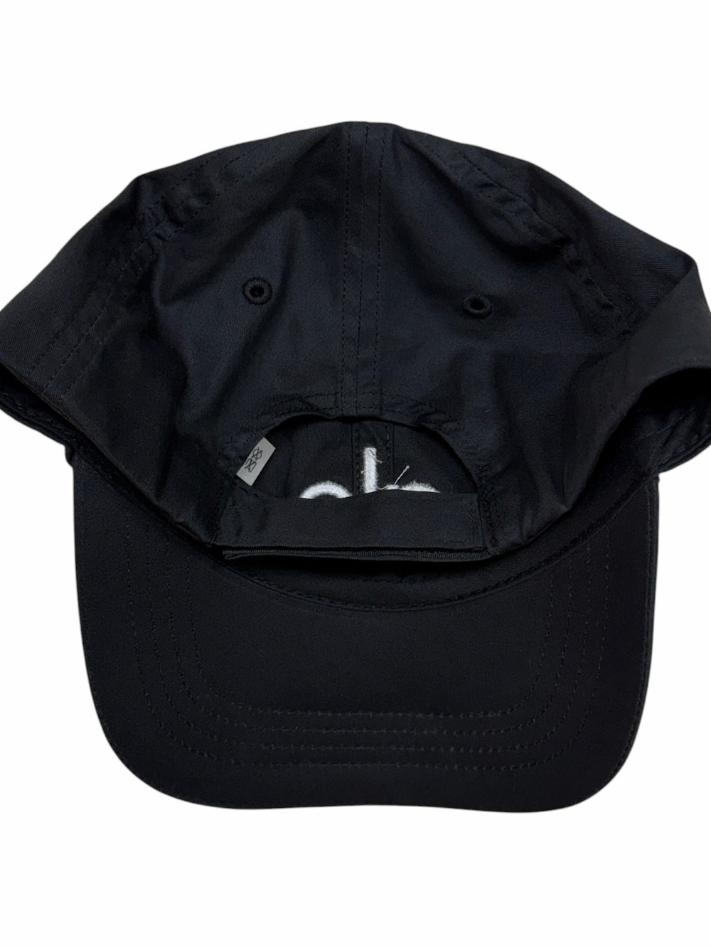 Alo Yoga Hat Black Off Duty Cap Strap Back Adjustable One Size Performance Logo - Picture 2 of 4